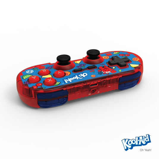 Hyperkin Limited Edition Official Kool - Aid Pixel Art Bluetooth Controller - Officially Licensed - For Nintendo Switch®, PC, Mac®, Android®, iOS® (Oh Yeah) - Cobbco
