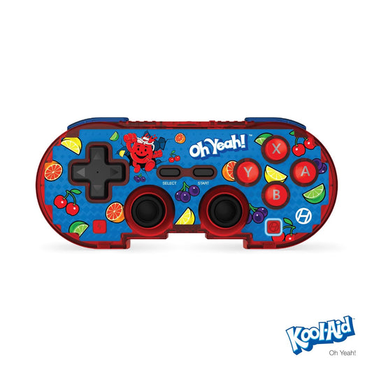 Hyperkin Limited Edition Official Kool - Aid Pixel Art Bluetooth Controller - Officially Licensed - For Nintendo Switch®, PC, Mac®, Android®, iOS® (Oh Yeah) - Cobbco