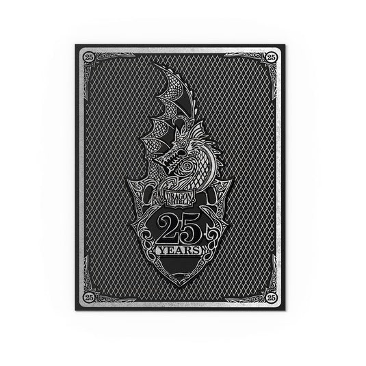 Arcane Tinmen Dragon Shield 25th Anniversary Matte Art Sleeves, Standard Size, 100ct