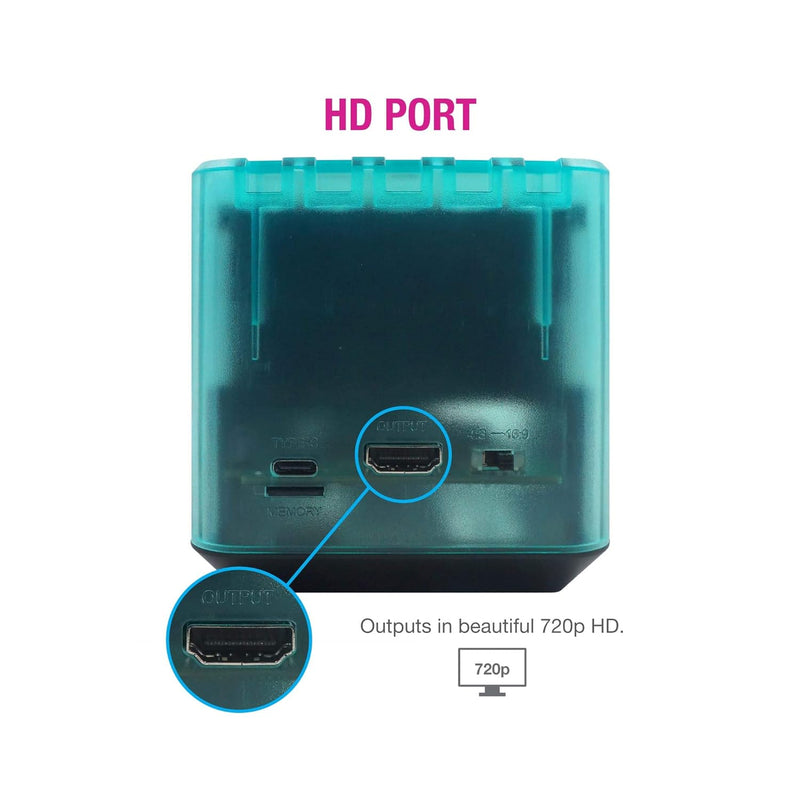 Load image into Gallery viewer, Hyperkin RetroN Sq: HD Gaming Console for Game Boy/Color/Game Boy Advance (Hyper Beach) - Game Boy Advance
