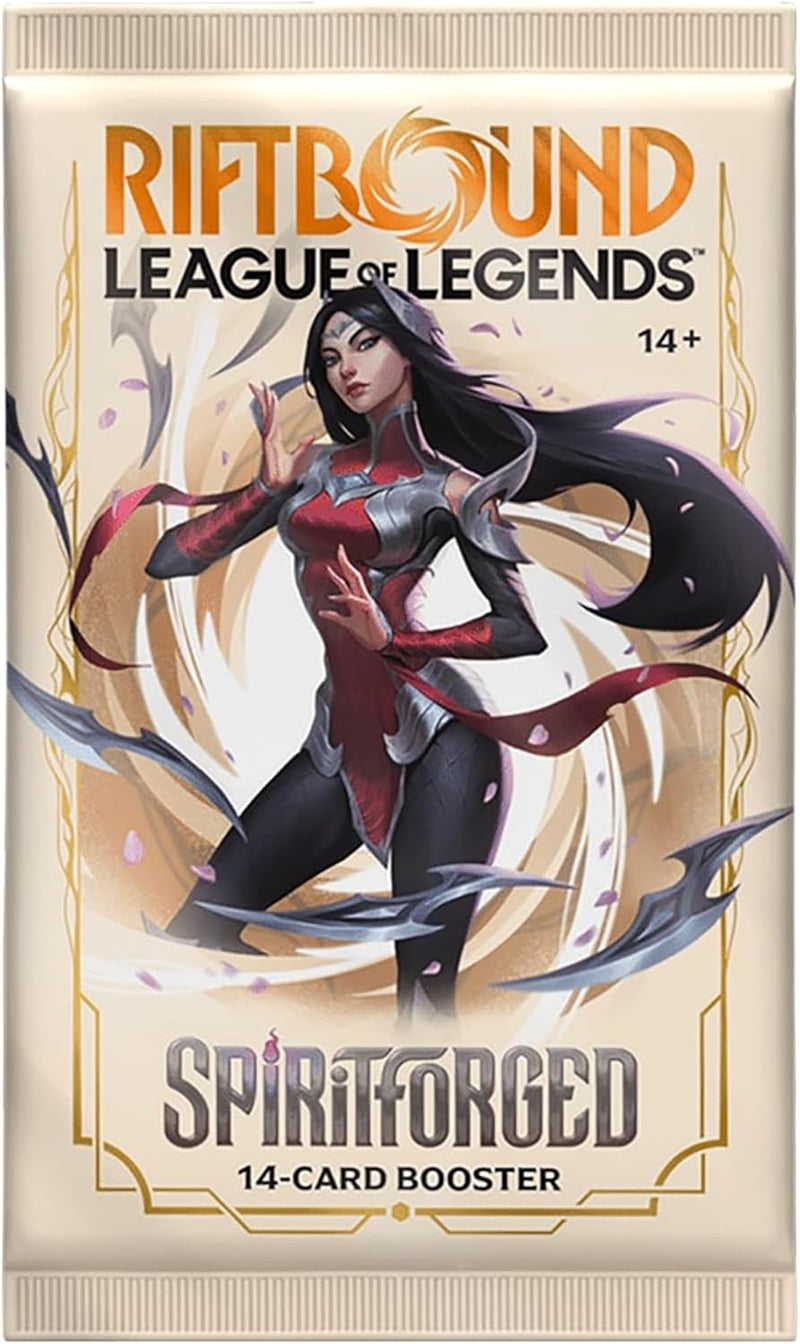 Load image into Gallery viewer, Riftbound: League of Legends TCG Spiritforged - Booster Display - 24 Booster Packs (14 Cards Ea) - Cobbco
