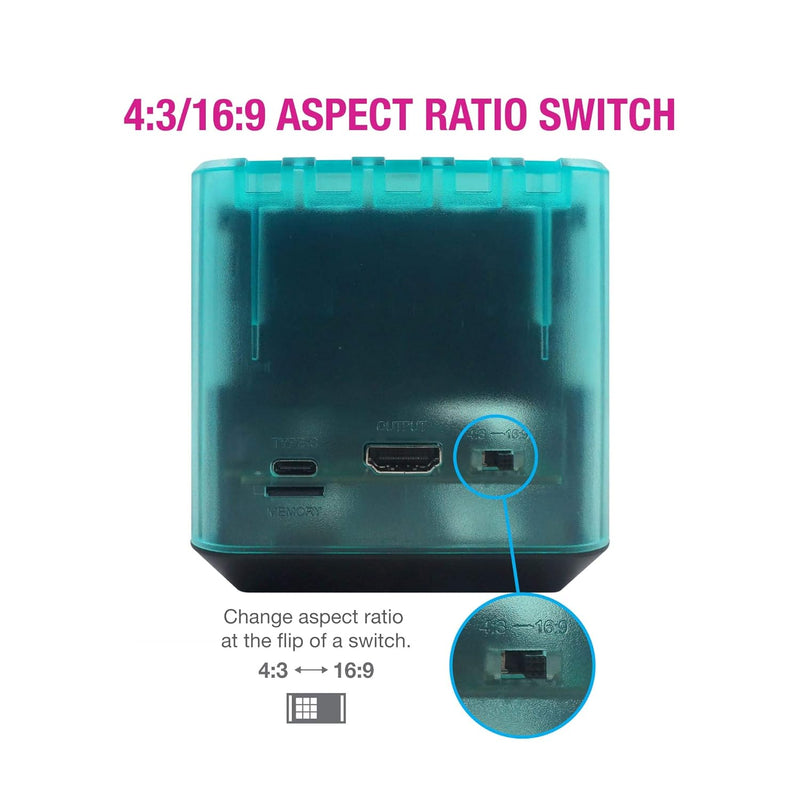 Load image into Gallery viewer, Hyperkin RetroN Sq: HD Gaming Console for Game Boy/Color/Game Boy Advance (Hyper Beach) - Game Boy Advance
