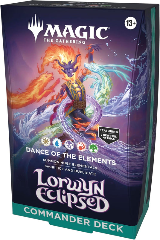 Magic: The Gathering Lorwyn Eclipsed - Commander Deck | Dance of The Elements - Cobbco