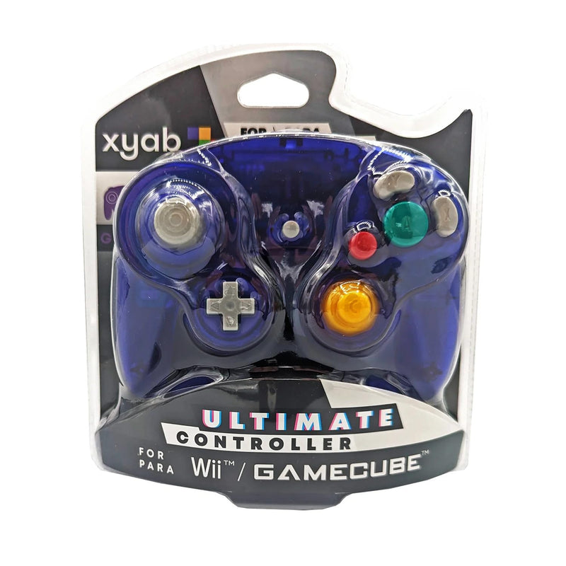 Load image into Gallery viewer, XYAB Ultimate NGC Joystick Controller for use with GameCube and Wii - Grape Purple - Cobbco

