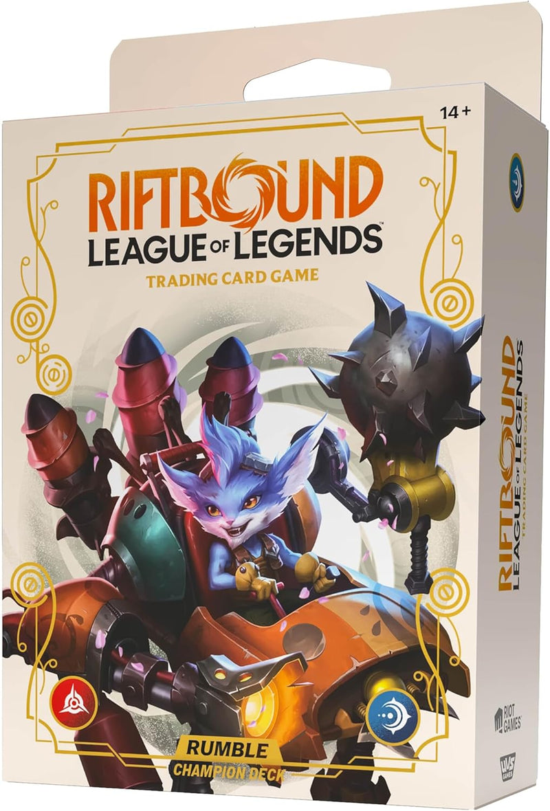 Load image into Gallery viewer, Riftbound: League of Legends TCG Spiritforged - Champion Deck: Rumble - Ready - to - Play Character, Trading Card Game, Deck - Building, Units &amp; Spells - Cobbco
