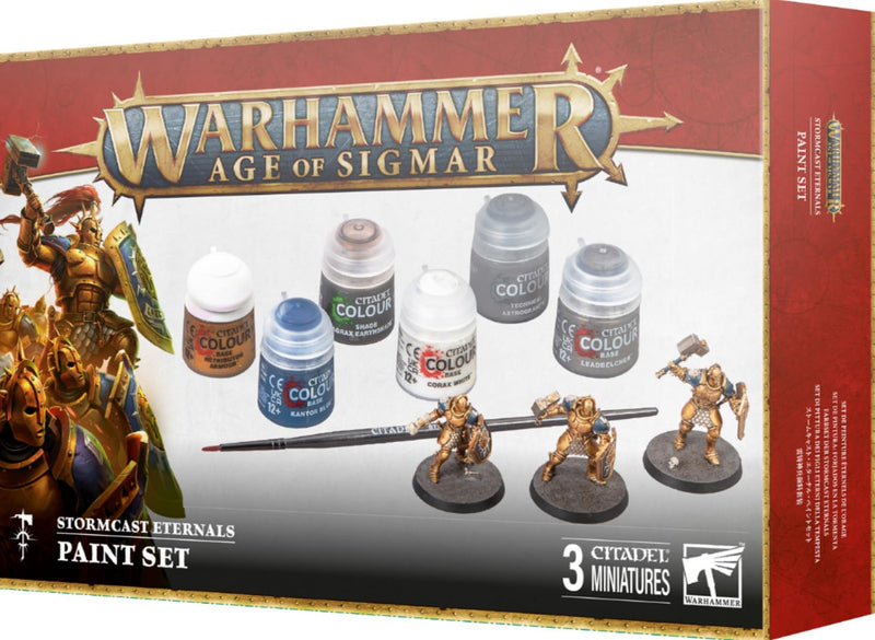 Load image into Gallery viewer, Games Workshop - Warhammer - Age of Sigmar - Stormcast Eternals + Paint Set 60-10 (2024 3rd Ed)
