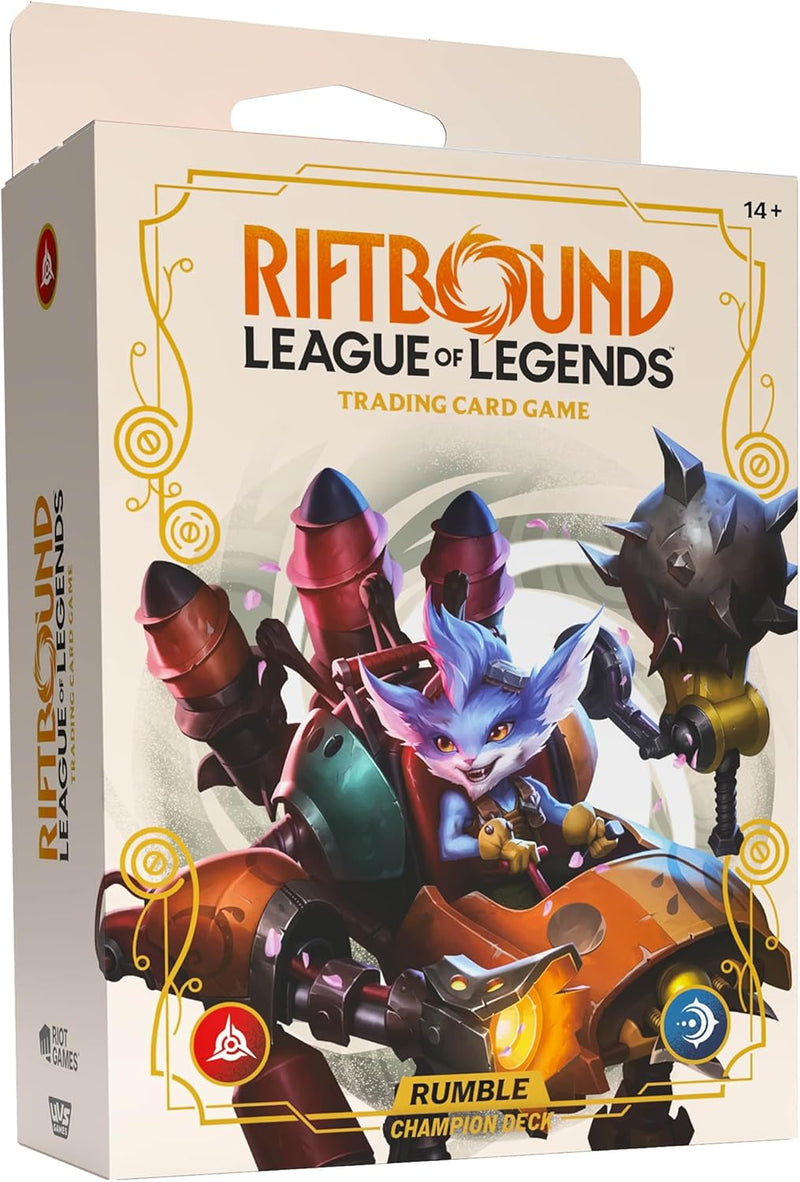 Load image into Gallery viewer, Riftbound: League of Legends TCG Spiritforged - Champion Deck: Rumble - Ready - to - Play Character, Trading Card Game, Deck - Building, Units &amp; Spells - Cobbco
