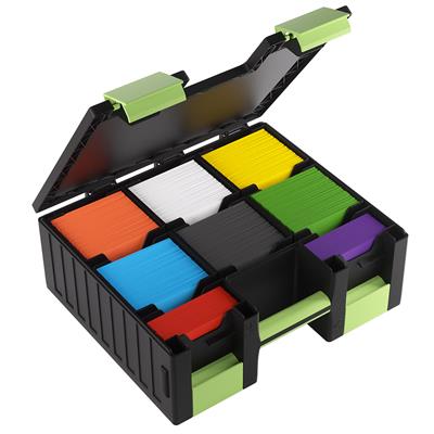 Load image into Gallery viewer, GameGenic Game Castle Black/Green for TCG and CCG - Cobbco
