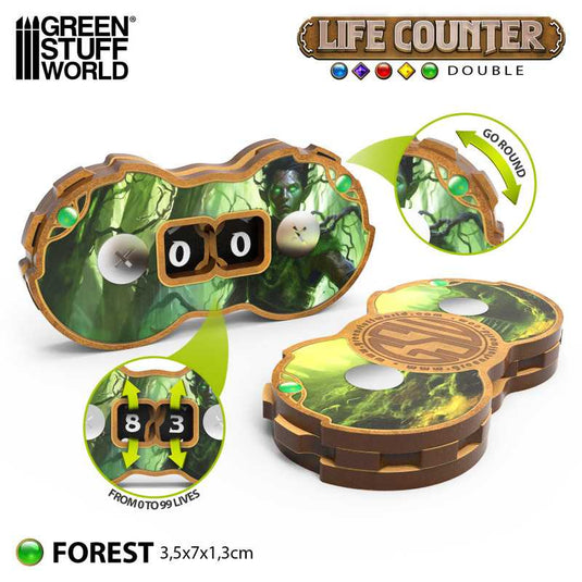 Green Stuff World Life Counters for Popular Tabletop Games