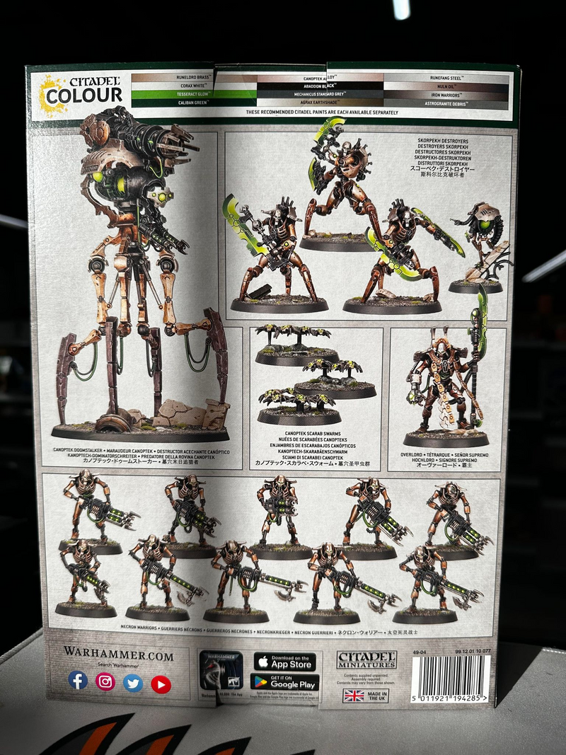 Load image into Gallery viewer, Games Workshop COMBAT PATROL: NECRONS 49-04 Warhammer 40k
