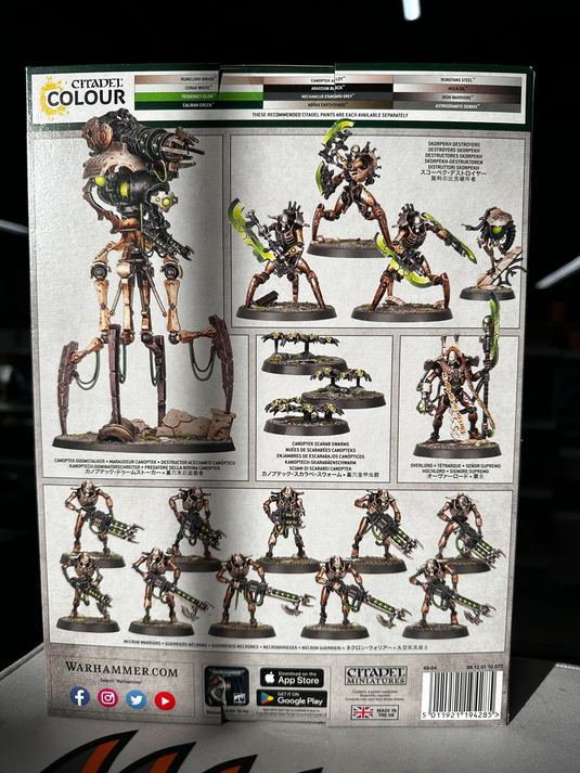 Games Workshop COMBAT PATROL: NECRONS 49-04 Warhammer 40k