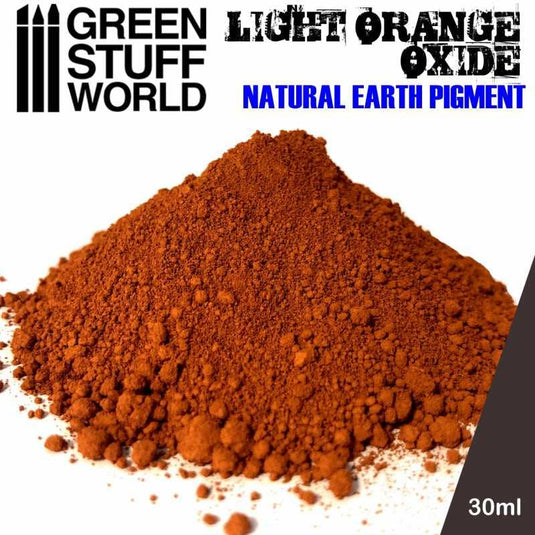 Green Stuff World Rust Pigment For Modeling Miniatures - Light Orange Oxide 1764
