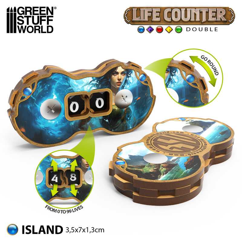 Load image into Gallery viewer, Green Stuff World Life Counters for Popular Tabletop Games
