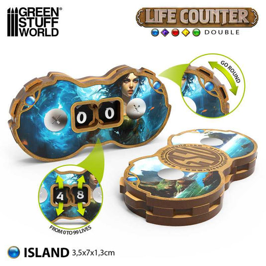 Green Stuff World Life Counters for Popular Tabletop Games