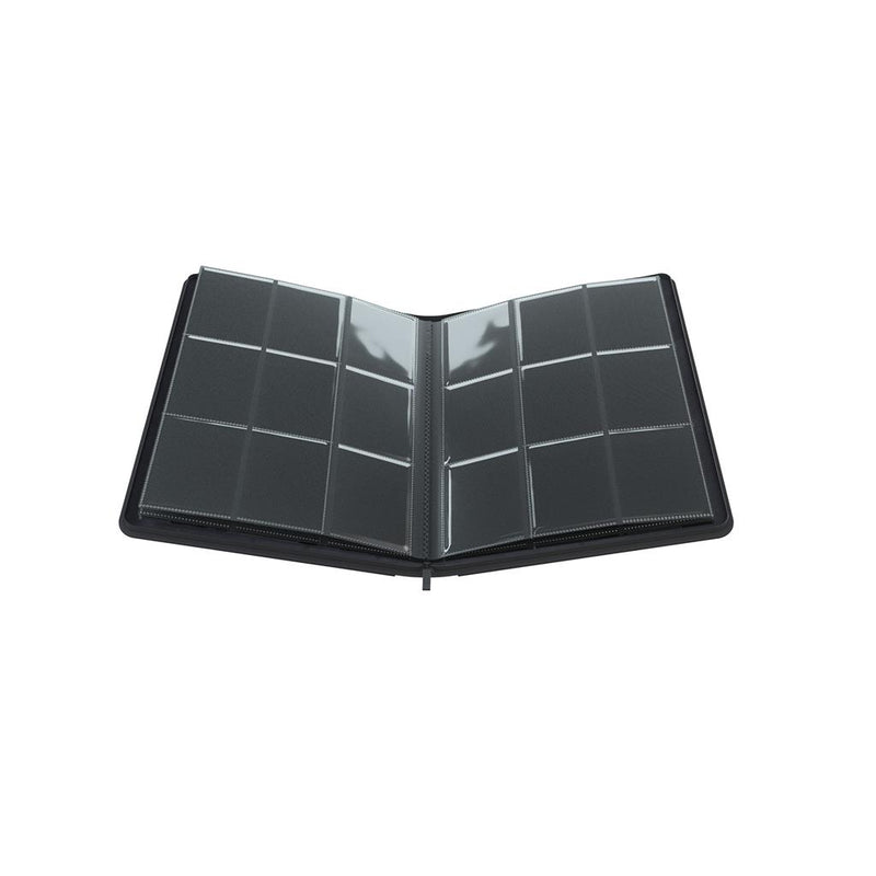 Load image into Gallery viewer, GameGenic Zip - Up Album 18 - Pocket: Blackfor TCG and CCG - Cobbco
