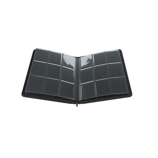 GameGenic Zip - Up Album 18 - Pocket: Blackfor TCG and CCG - Cobbco