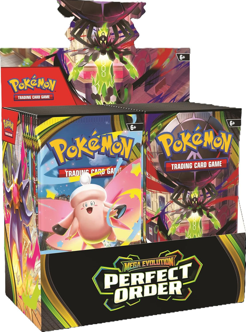 Load image into Gallery viewer, Pokémon TCG: Mega Evolution—Perfect Order Booster Display Box - Cobbco
