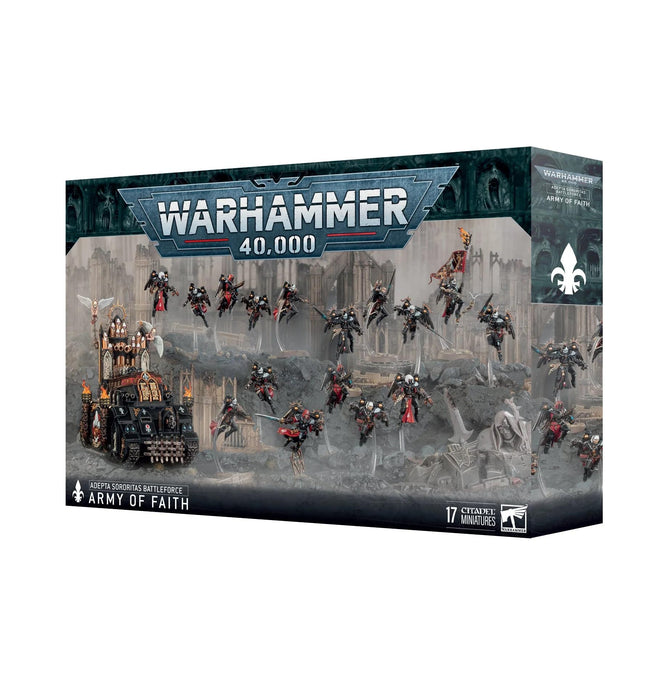 Games Workshop ADEPTA SORORITAS: Army of Faith Battleforce Warhammer 40K - 52-38