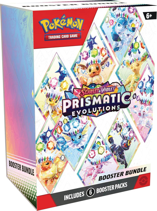 Pokemon TCG: Scarlet & Violet - Prismatic Evolutions Booster Bundle - Cobbco