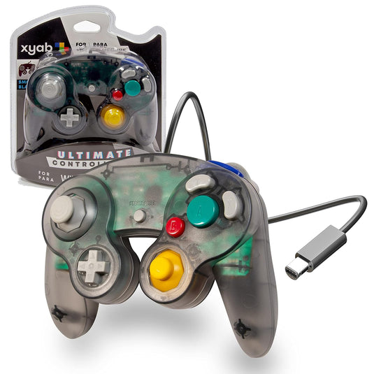 XYAB Ultimate NGC Joystick Controller for Nintendo GameCube - Smoke Black