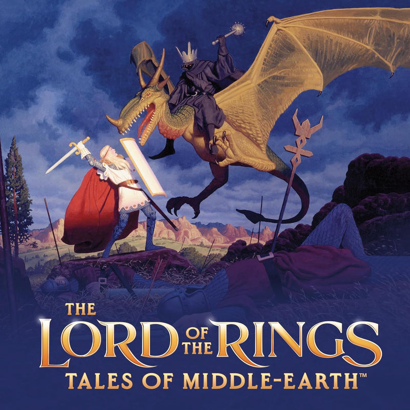 Load image into Gallery viewer, Magic The Gathering The Lord of The Rings: Tales of Middle - Earth Scene Box - The Might of Galadriel (6 Scene Cards, 6 Art Cards, 3 Set Boosters + Display Easel) - Cobbco

