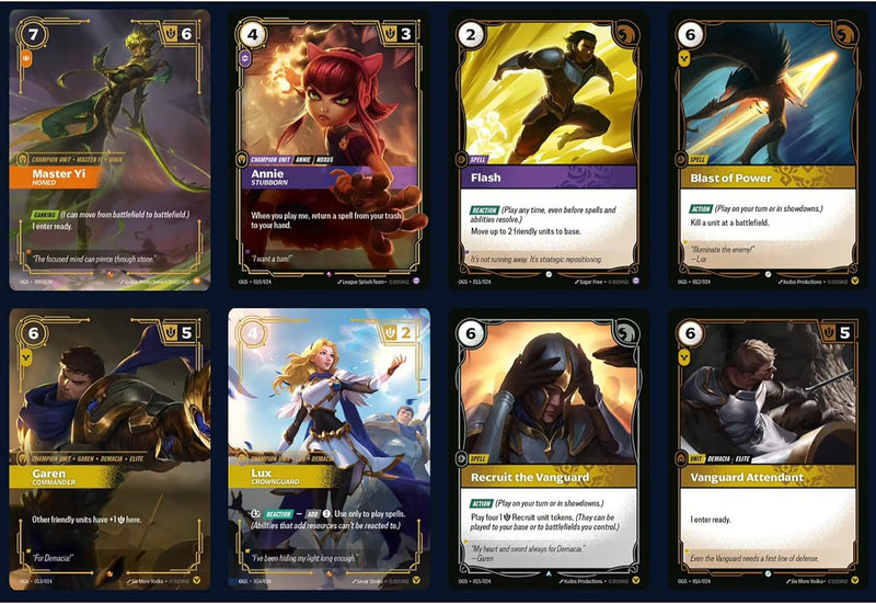Load image into Gallery viewer, Riftbound: League of Legends - Proving Grounds - Trading Card Game, Deck-Building Battle, 4 Champion Boards &amp; Starter Decks, Ages 14+, 2-4 Players
