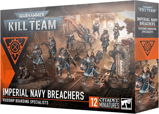 Games Workshop - Warhammer 40,000 - Kill Team: Imperial Navy Breachers (2024 Edition) - Cobbco
