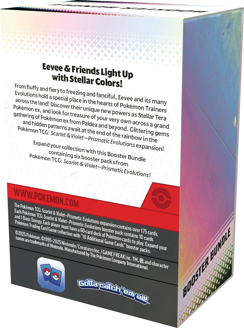 Load image into Gallery viewer, Pokemon TCG: Scarlet &amp; Violet - Prismatic Evolutions Booster Bundle - Cobbco
