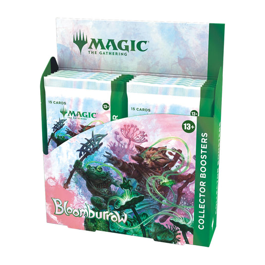 Magic: The Gathering Bloomburrow Collector Booster Box - 12 Packs (180 Magic Cards) - Cobbco