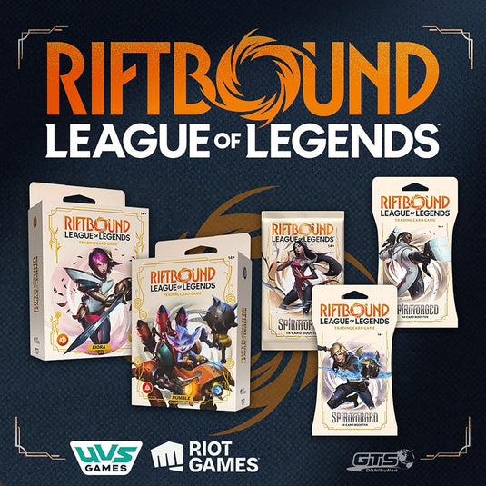 Riftbound: League of Legends TCG Spiritforged - Champion Deck: Fiora - Ready - to - Play Character, Trading Card Game, Deck - Building, Powerful Stat Boosts - Cobbco