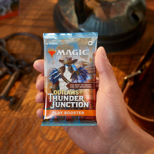 Magic: The Gathering Outlaws of Thunder Junction Play Booster Box - 36 Packs (504 Magic Cards) - Cobbco