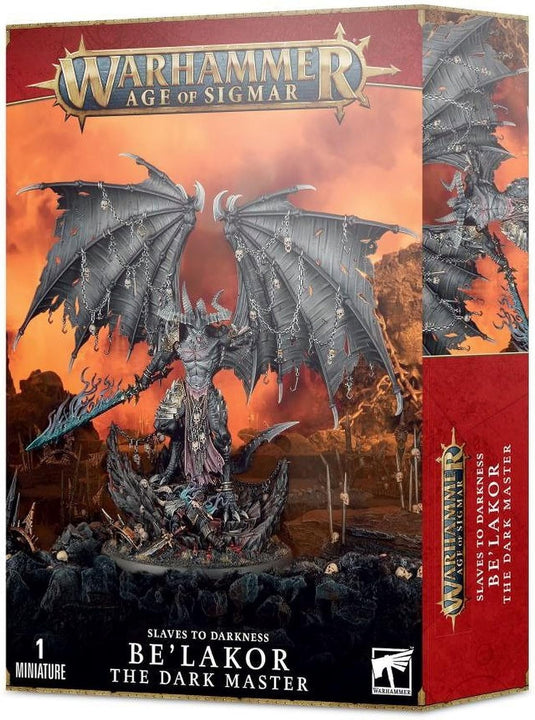 Games Workshop Slaves to Darkness Be'lakor Warhammer Age of Sigmar model building figure