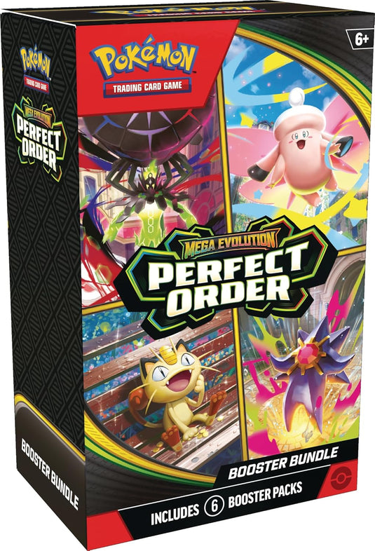 Pokémon TCG: Mega Evolution—Perfect Order Booster Bundle - Cobbco