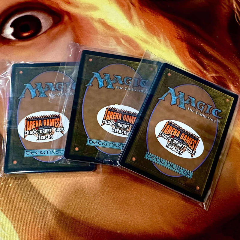 Load image into Gallery viewer, Chaos Draft Play Booster Magic The Gathering Bulk Repacks 2 Rares Gauranteed - 14 Cards Per Pack (30-Pack Bundle with Prize Support 10 Players)
