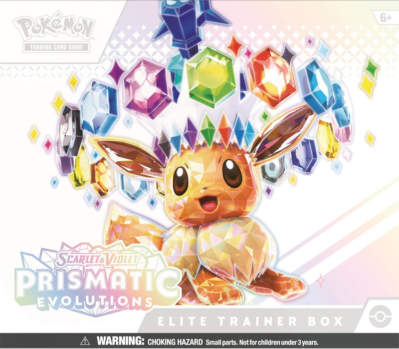 Load image into Gallery viewer, Pokemon TCG: Scarlet &amp; Violet—Prismatic Evolutions Elite Trainer Box - Cobbco
