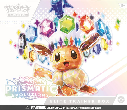 Pokemon TCG: Scarlet & Violet—Prismatic Evolutions Elite Trainer Box - Cobbco