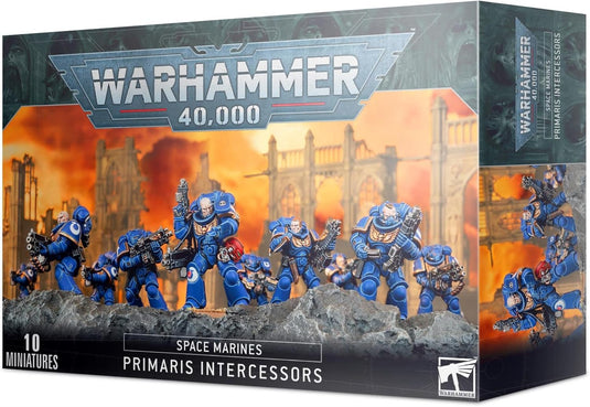 Games Workshop Warhammer 40k: Space Marines - Primaris Intercessors - Cobbco
