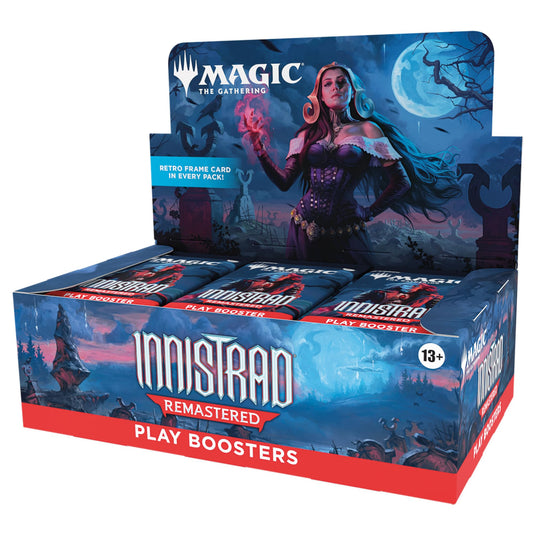 Magic: The Gathering Innistrad Remastered Play Booster Box - 36 Packs (504 MTG Cards) - Cobbco