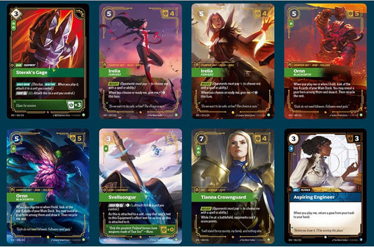 Riftbound: League of Legends TCG Spiritforged - Booster Display - 24 Booster Packs (14 Cards Ea) - Cobbco