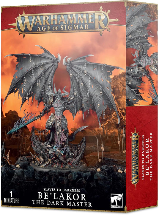 Games Workshop Slaves to Darkness Be'lakor Warhammer Age of Sigmar model building figure