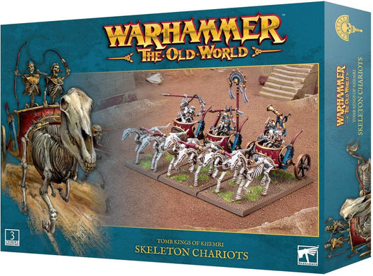 Games Workshop Warhammer Games Workshop The Old World: Tomb Kings of Khemri - Skeleton Chariots - Cobbco