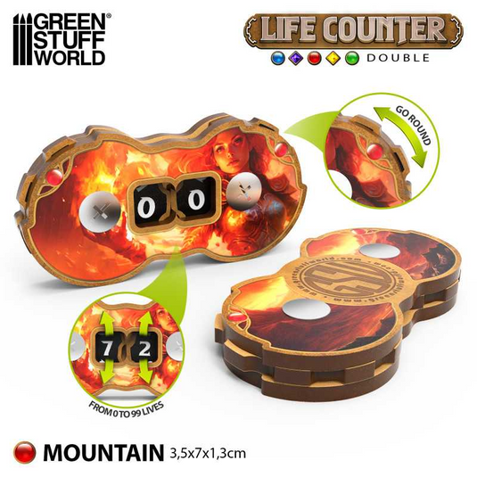 Green Stuff World Life Counters for Popular Tabletop Games