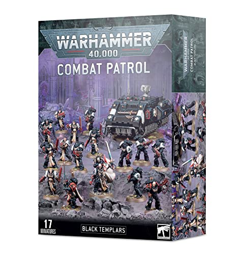 Games Workshop COMBAT PATROL: BLACK TEMPLARS 55-50 Warhammer 40k