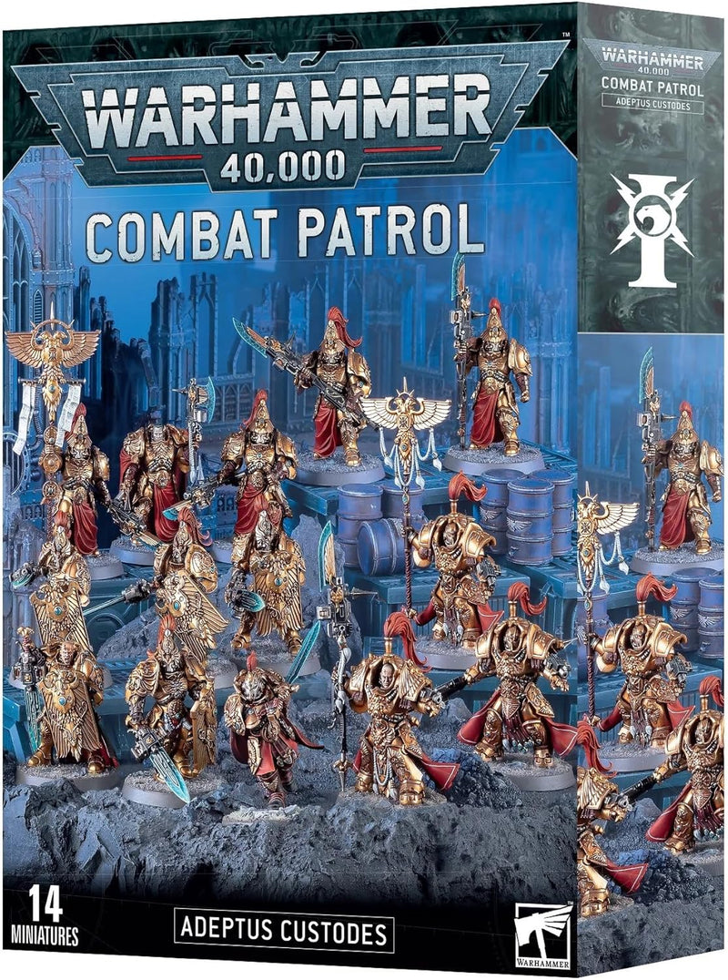 Load image into Gallery viewer, Warhammer Games Workshop 40,000 - Combat Patrol: Adeptus Custodes (2024 Edition)
