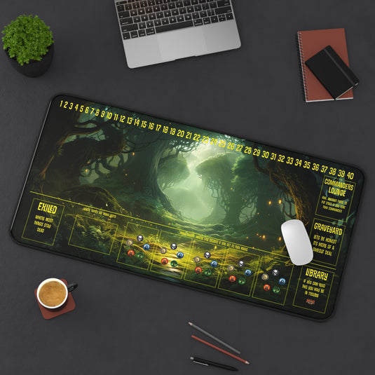 Ultra Edition MTG Playmat 31" x 15.5" Forest - Fantasy RPG