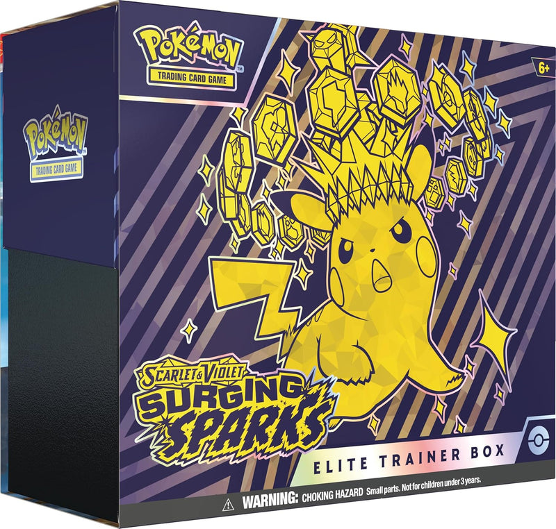 Load image into Gallery viewer, Pokémon TCG: Scarlet &amp; Violet - Surging Sparks Elite Trainer Box - Cobbco
