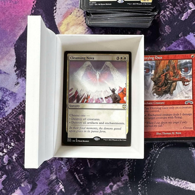 Load image into Gallery viewer, Scan Box – Universal Trading Card Scanning App Stand with Phone Mount &amp; Slide-Out Card Bin | Compatible with TCGplayer, Manabox &amp; More | Made in USA | Rugged &amp; Easy to Use (Scan Box)
