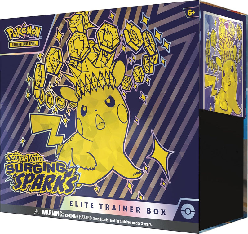 Load image into Gallery viewer, Pokémon TCG: Scarlet &amp; Violet - Surging Sparks Elite Trainer Box - Cobbco
