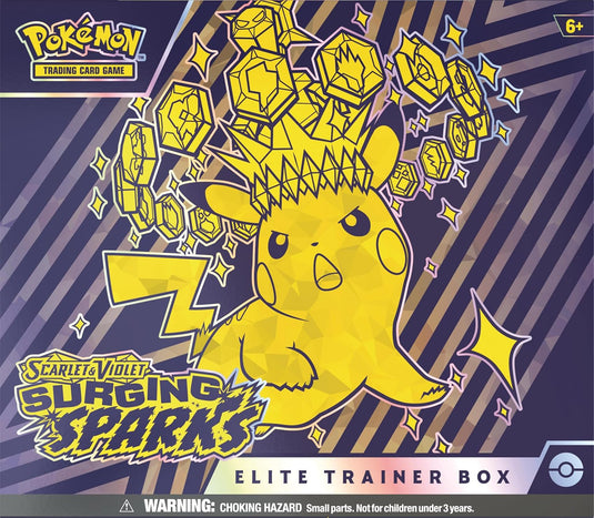 Pokémon TCG: Scarlet & Violet - Surging Sparks Elite Trainer Box - Cobbco
