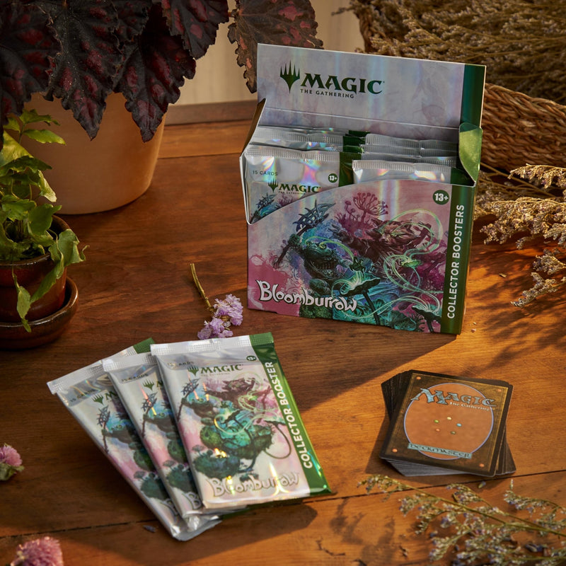 Load image into Gallery viewer, Magic: The Gathering Bloomburrow Collector Booster Box - 12 Packs (180 Magic Cards) - Cobbco
